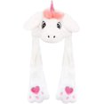 thumbnail image 1 of femme Fille Drle En Peluche Oreille Animal Chapeau Cadeau D'anniversaire Jouet Avec Oreilles En Mouvement En Appuyant Sur Le Bonnet Des Animaux C, 1 of 5
