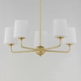 thumbnail image 3 of 12095SWSBR Maxim Lighting Bristol - 5 Light Chandelier-10.5 Inches Tall and 26.5 Inches Wide-Satin Brass Finish, 3 of 10