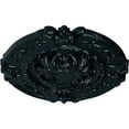 thumbnail image 3 of Ekena Millwork 16 3/8"OD x 1 3/4"P Southampton Ceiling Medallion (Fits Canopies up to 2 3/4"), Hand-Painted Night Shade, 3 of 6