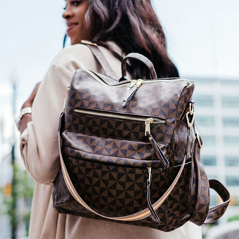 Ladies backpack style handbags deals