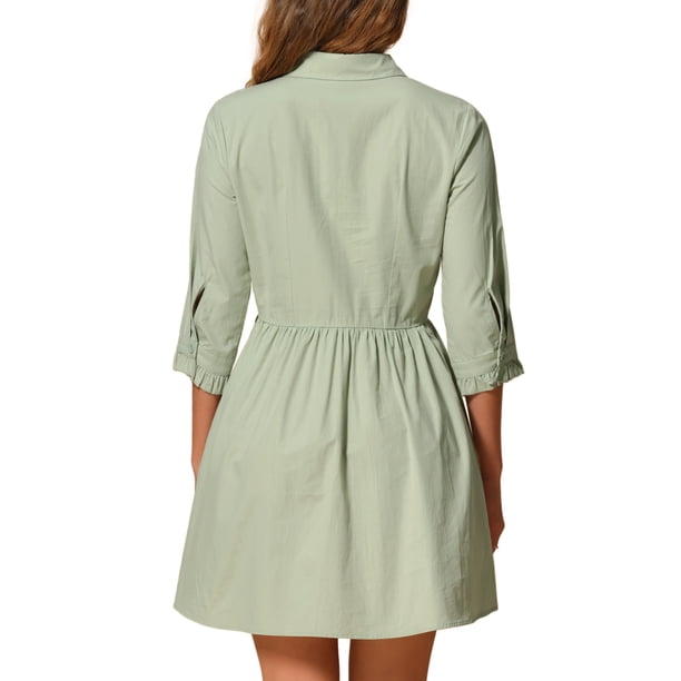 sachin and babi light blue dress Verina Pintuck Drop Waist Dress - Sage | Singapore Modern Dress