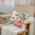 thumbnail image 4 of Hogar y cocina, Electrodomésticos, Ropa de cama, Almohadas, Fundas de almohada Funda de almohada para sofá Pandas Cojín para sofá de sala de estar Decoración del hogar Funda de almohada de poliéster, 4 of 6