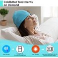 thumbnail image 5 of Gorra antimigraña, gorro para migraña con terapia de frío, casco para migraña con forma ajustada de 360°, gorro para migraña, máscara antimigraña para migraña, dolores de cabeza, dolor de cabeza, azu, 5 of 5