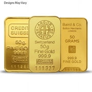50 gram Generic Gold Bar .999+ Fine (Secondary Market)