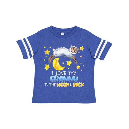 

Inktastic I Love my Granny to the Moon and Back Cute Sheep Gift Toddler Boy or Toddler Girl T-Shirt