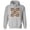Grey, variant on Checkered Reindeer Christmas Hoodie Sweatshirt Unisex Large White
