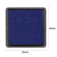 thumbnail image 2 of Inkpad Fingerprint Square para DIY Scrapbook Card Paper Craft Stamp Blue, 2 of 7