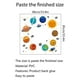 thumbnail image 5 of Pegatinas de pared Planet Static DIY calcomanía de pared decoración de PVC papel tapiz reutilizable para maleta casera 1 Juego AweSitey HA005396-00, 5 of 6