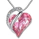 thumbnail image 1 of Qarigey Collar de corazón de amor, collar con colgante de corazón de cristal para mujer, regalos de joyería para mujer Ropa, zapatos y accesorios Miscelánea No.2, 1 of 6