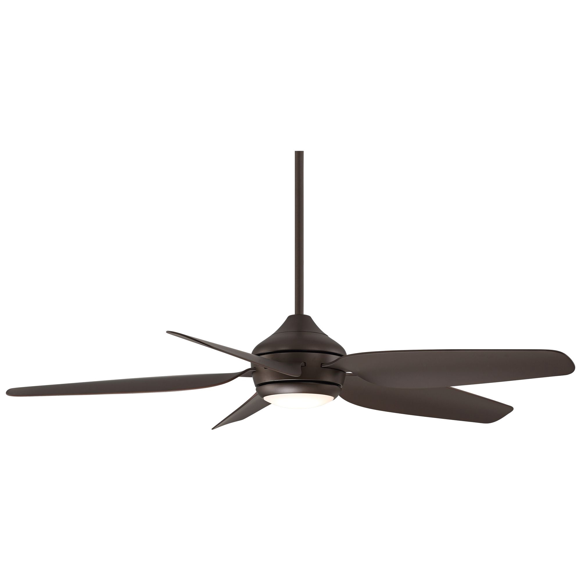 52" Casa Vieja Modern Industrial Indoor Outdoor Ceiling Fan with LED Light Remote Control Bronze Damp Rated for Patio Exterior House Home Porch Gazebo