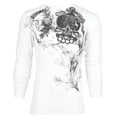 thumbnail image 2 of Xtreme Couture by Affliction Men's Thermal Shirt spade, 2 of 8