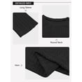 thumbnail image 3 of TEMOFON Fall Tops for Women Casual Crew Neck Long Sleeve Womens Tops Lightweight Knit Blouses Business Basic Shirts S, 3 of 8