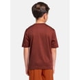 thumbnail image 4 of Athletic Works Boy's Short Sleeve Core Active T-Shirt 2-Pack, Sizes 4-18 & Husky, 4 of 14