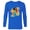 Navy, variant on Studios Ms. Marvel Kamala Khan Hero Superpowers - Long Sleeve T-Shirt for Men - Customized-Navy