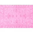 thumbnail image 1 of Ahgly Company Indoor Rectangle Oriental Pink Traditional Area Rugs, 5' x 8', 1 of 4
