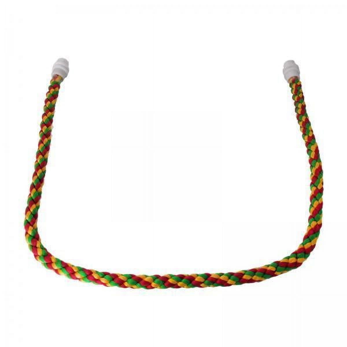 Serenable 5xBird Rope Perch Parrot Climbing Standing Toy for Lovebirds Parakeets Finches 80cm