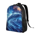 thumbnail image 2 of Disketp Beautiful Ocean Dolphin Mochila Unisex de Apertura Lateral Completa, Mochila para Laptop para Escuela, Trabajo y Viajes, 2 of 8