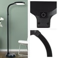 thumbnail image 2 of Lavish Home Natural Sunlight LED Floor Lamp with Bendable Neck 60 Inch (Black), 2 of 12