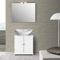 thumbnail image 2 of Pedestal Under Sink Storage Bathroom Vanity with 2 Doors Bathroom Cabinet Space, 2 of 10