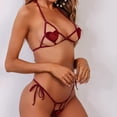 thumbnail image 2 of Levmjia Women's Lingerie Sets Hollow Out Flower Embroidery Strap Comfortable Soft Polyester for Honeymoon Valentine Day and Special Nights, 2 of 4