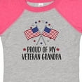 thumbnail image 4 of Inktastic Military Proud of Veteran Grandpa Boys or Girls Baby Bodysuit, 4 of 5