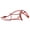 Red, variant on Tracer Signature Pro 26 inch Chopper Stretch E-Bike Frame, for 26" 3.0 Fat Tire, Internal 3 Speed, Coaster/Disc Brake, Black