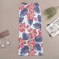 thumbnail image 6 of Watercolor Floral Seamless Pattern Design Summer Outfits Flowy Palazzo Pants for Women 2025 High Waisted Wide Leg Beach Casual Vacation Pants Trousers, 6 of 8