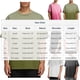 thumbnail image 3 of Tops para hombre, blusas y camisas de manga corta con cuello redondo para hombre, camisetas casuales holgadas a la moda con lavado vintage degradado, cuello redondo y manga corta, camisetas de poliést, 3 of 5