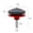 Red, variant on THLKIF Universal Lawn Mower Sharpener, Portable Power Hand Drill‑Operated Blade Sharpener, Durable Universal Grinding Tool for Lawnmower Blades Maintenance