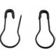 thumbnail image 2 of 1000pcs Bulb Safety Pins, Metal Gourd Pin, Small Pins, Safety Pin, 2 of 3