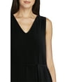 thumbnail image 4 of Time and Tru Women’s Sleeveless V-Neck Cotton Midi Dress, Sizes XS-XXXL, 4 of 5