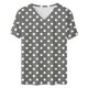thumbnail image 5 of mfyjkho Tops De Moda Para Mujer, Camiseta Deportiva De Verano De Manga Corta Con Cuello Ancho Para Mujer Tops Y Blusas Para Mujer Xl, 5 of 5