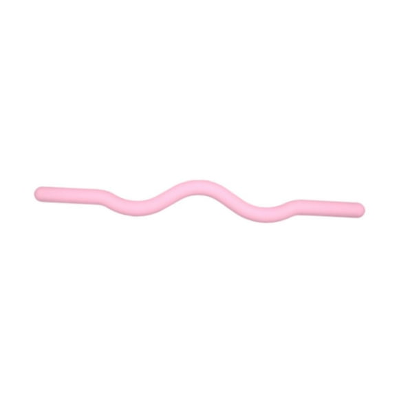 braveheart Bar 15lb Weight Bar Accessory Bar Exercise Metal for Lats Row Black Pink 90cm