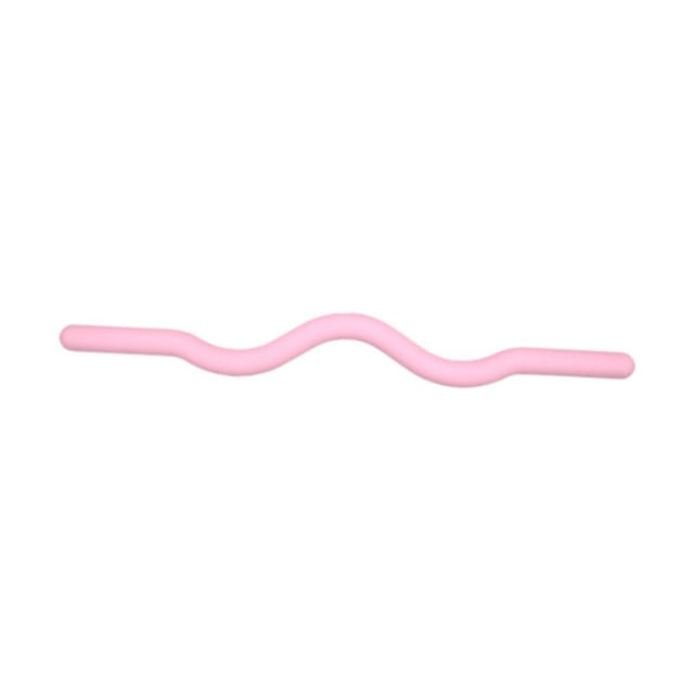 bedienty Bar 15lb Weight Bar Accessory Exercise Metal Bar for Lats Row Pink 90cm