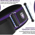 thumbnail image 2 of RDX Weight Lifting Belt, 6 Inch Curved Padded Back Lumbar Support, Functional Fitness Strength Training, Core Exercise Workout Bodybuilding Powerlifting Deadlifts Squats, Home Gym Equipment, 2 of 8