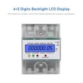 thumbnail image 3 of 3 Phase 4 Wire Energy Meter 220/380V 5-80A Energy Consumption Kwh Meter Din Rail Installation Digital Electric Power Meter With Lcd Backlight Display, 3 of 7