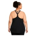 thumbnail image 2 of Nike Dri-FIT One Elastika Women's Standard Fit Tank Black, Small, 2 of 6