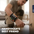 thumbnail image 2 of Father's Day Gifts JEEXI Magnetic Wristband - Men & Women's Tool Bracelet with 10 Strong Magnets to Hold Screws, Nails and Drilling Bits - Gift Ideas for Dad, Husband, Handyman, Best Stocking Stuffer, 2 of 10