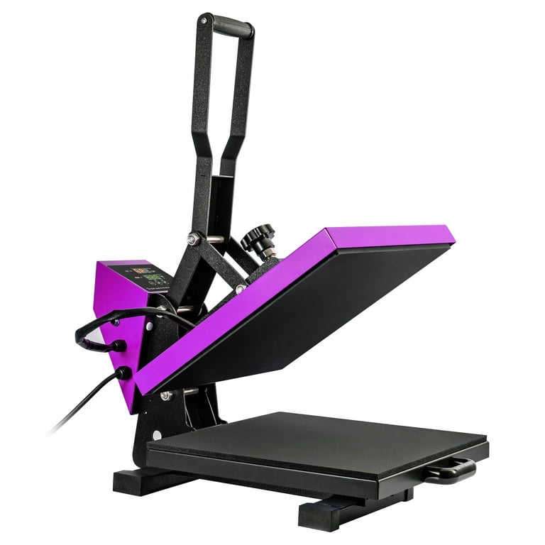 15 x 15 inches Purple color Heat Press Machine，Digital control
