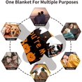 thumbnail image 2 of Halloween Blanket for Women Men, Halloween Boo Basket Stuffers Blanket for Boyfriend Girlfriend, Couple Halloween Throw Blanket 60x80, Halloween Blankets for Wife Husband, Christmas Valentines Gift, 2 of 6