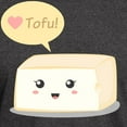 thumbnail image 3 of CafePress - Kawaii Tofu Asking People To Love Tof Dark T Shirt - Men's Classic Graphic Cotton T-Shirt, 3 of 4