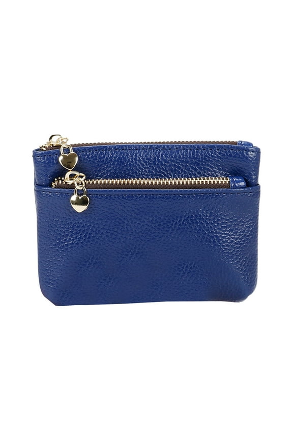 Short Wallet Zipper Tassel Delicate Stitching Fine Texture Hand-held Credit Card Holder Square Women Mini Change Purse Women Accessory