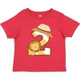 thumbnail image 3 of Inktastic 2nd Birthday Safari Lion 2 Year Old Boys or Girls Toddler T-Shirt, 3 of 5
