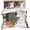 Brown, variant on Vintage Sage Green Orange Duvet Cover Set, Modern Abstract Art Soft Duvet Cover California King Bedding Set 4 Pieces, 1 Quiltcover and 2 Pillowcases with Zipper, 1 Bed Sheet for All Seasons