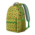 thumbnail image 2 of "Floral Sunflower Backpack - Wildflower Print School Backpack, Water-Resistant College Backpack with Spacious Pockets, Laptop Backpack for Work", 2 of 6