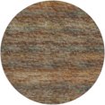 thumbnail image 2 of Addison Rugs Dream Shag Premium Machine Washable Transitional Horizontal Bars Canyon Round Rug, 8' x 8', 2 of 8