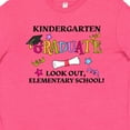 thumbnail image 4 of Inktastic Kindergarten Graduate Look Out, Elementary School Youth T-Shirt, 4 of 5