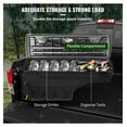 thumbnail image 4 of Truck Bed Storage Box, Lockable 6.6 Gal ABS Toolbox, Waterproof Wheel Well Organizer Compatible with Tundra 2007-2021, Driver Side, Black, 4 of 6