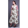 thumbnail image 3 of Bimba Print Long Anarkali For Women IndianÂ&nbsp;KurtiÂ&nbsp;Casual Ethnic Tunic, 3 of 5