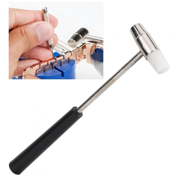 Mini martillo, Joyería de metal relaj Doble Cabezal de martillo para reparar joyas para bricolaJe para la reparación de relajes
